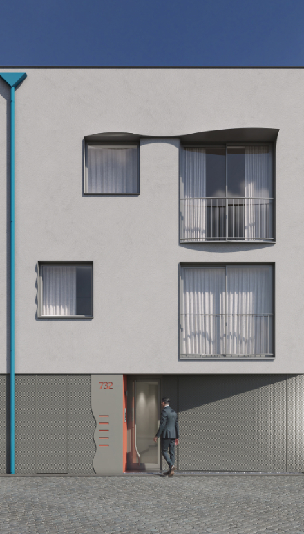 Colour Core House in Porto, Portugal