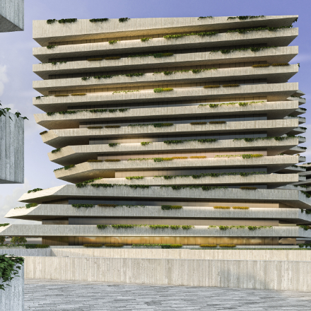 Layered Residence in Vila Nova de Gaia, Portugal