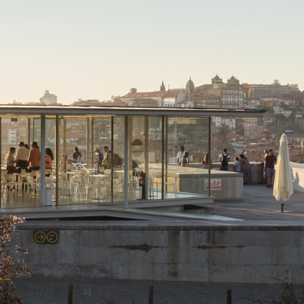 Framed Porto in Vila Nova de Gaia, Portugal